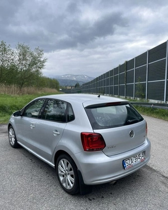 Volkswagen Polo cena 23500 przebieg: 177000, rok produkcji 2011 z Biała małe 596